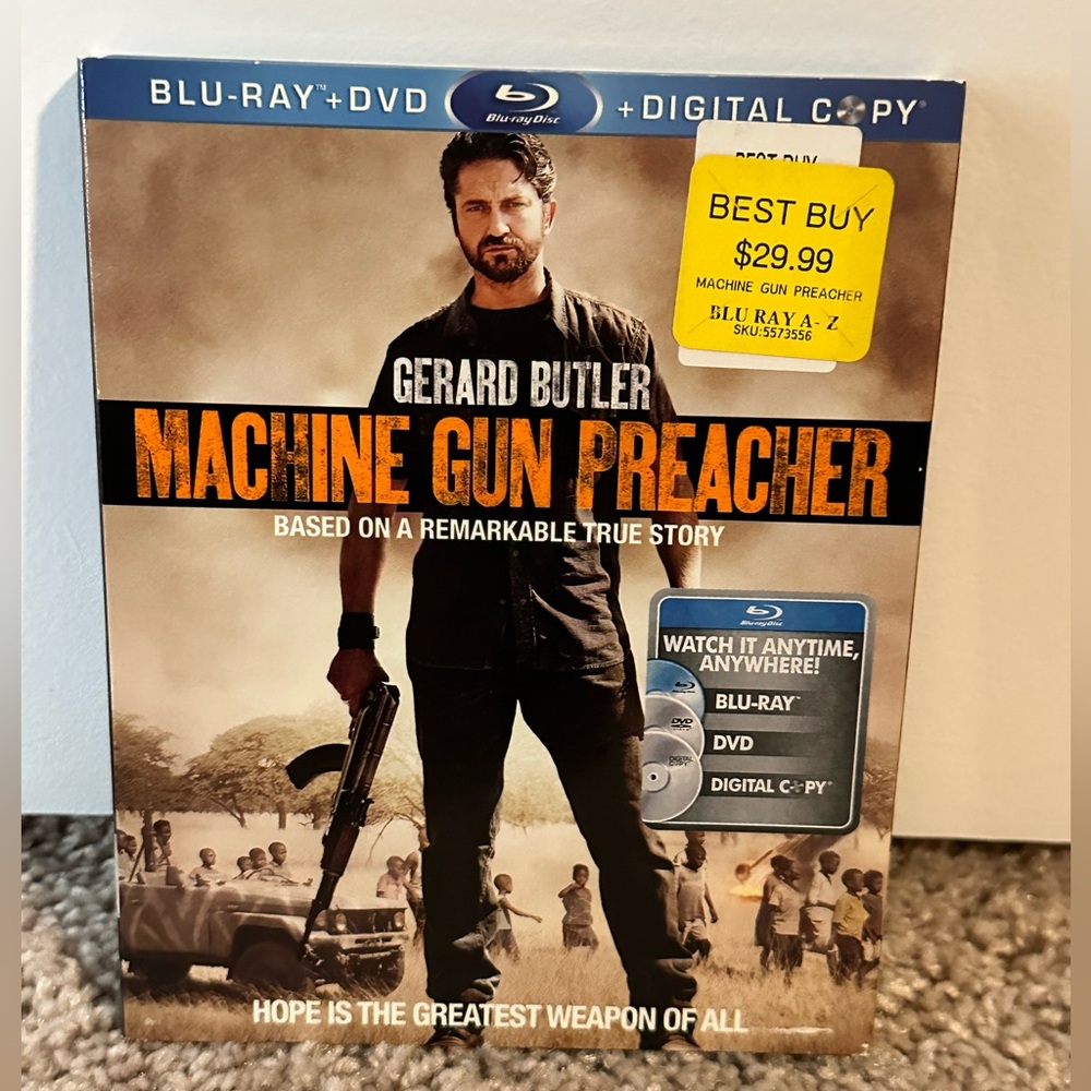 Machine Gun Preacher Blu-ray